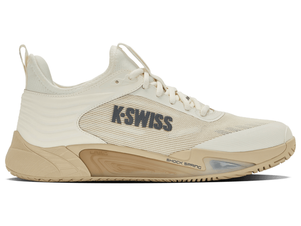 04432 - 159 - M | HYPERCOURT PINNACLE | EGRET/PALE KHAKI/TURBULENCE - K - Swiss US - FOOTWEAR