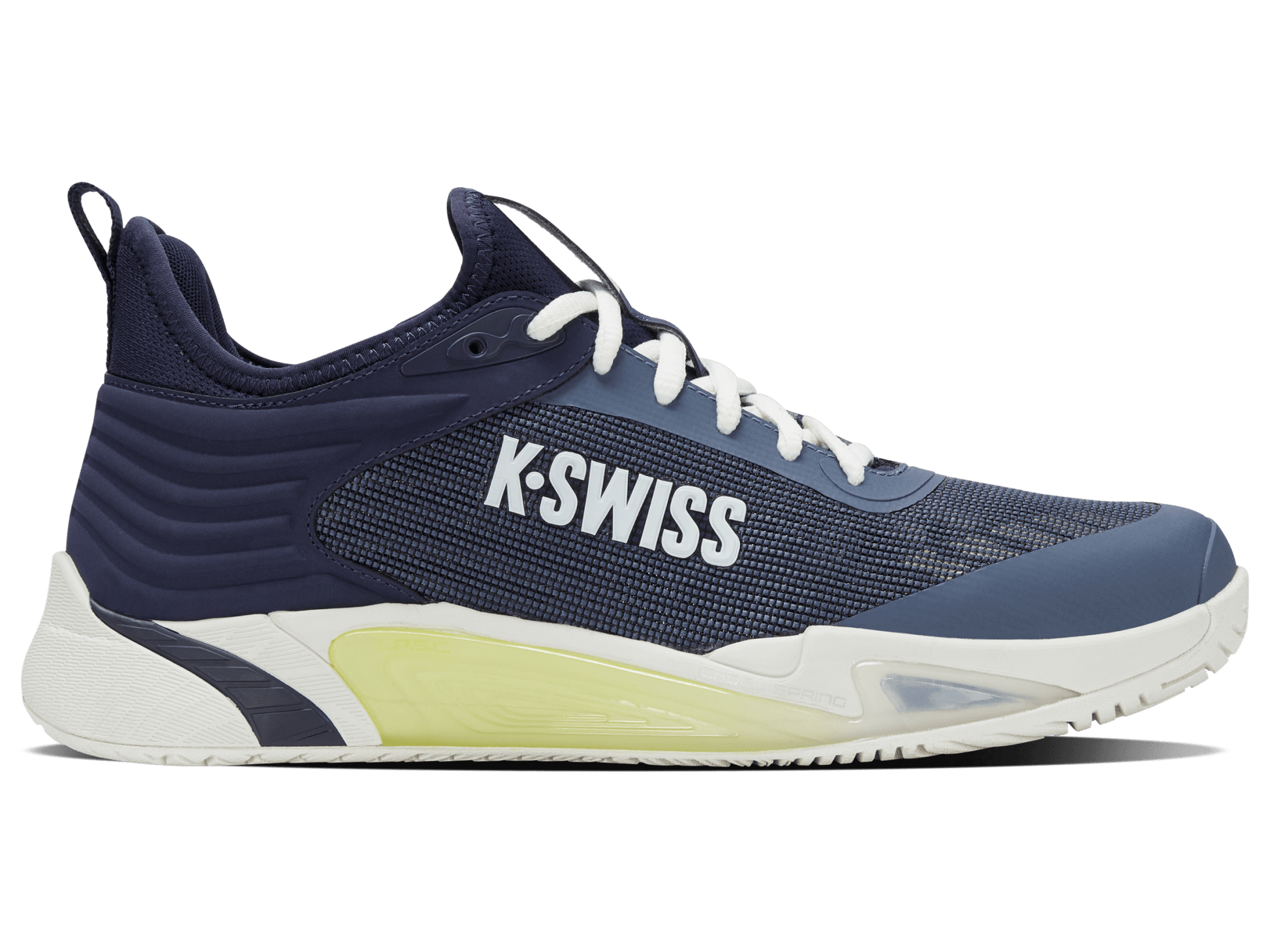 04432 - 425 - M | HYPERCOURT PINNACLE | VINTAGE INDIGO/NAVAL ACADEMY/BLANC DE BLANC - K - Swiss US - FOOTWEAR