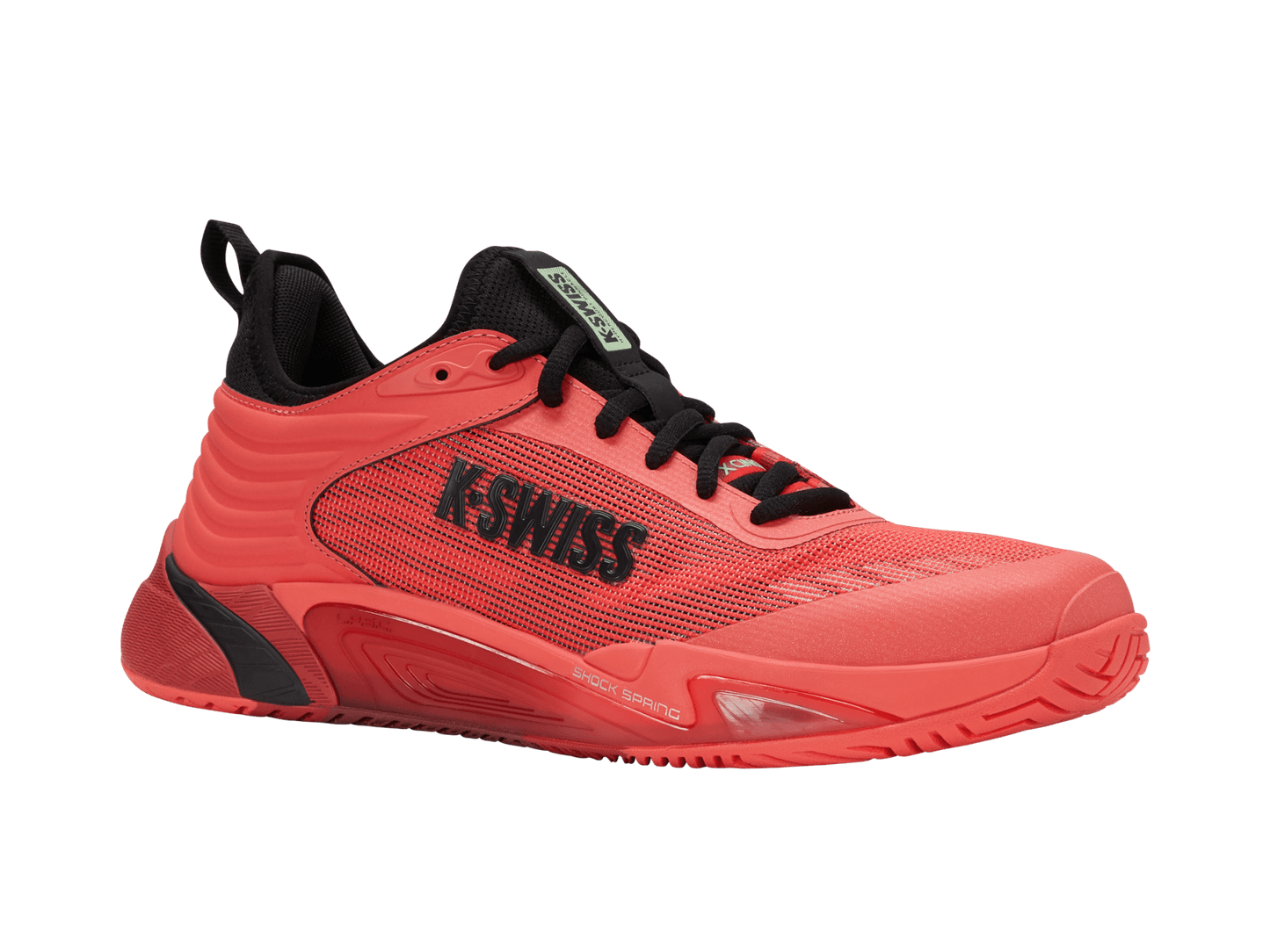 04432 - 656 - M | HYPERCOURT PINNACLE | NEON LAVA/BLACK/CHILI PEPPER - K - Swiss US - FOOTWEAR