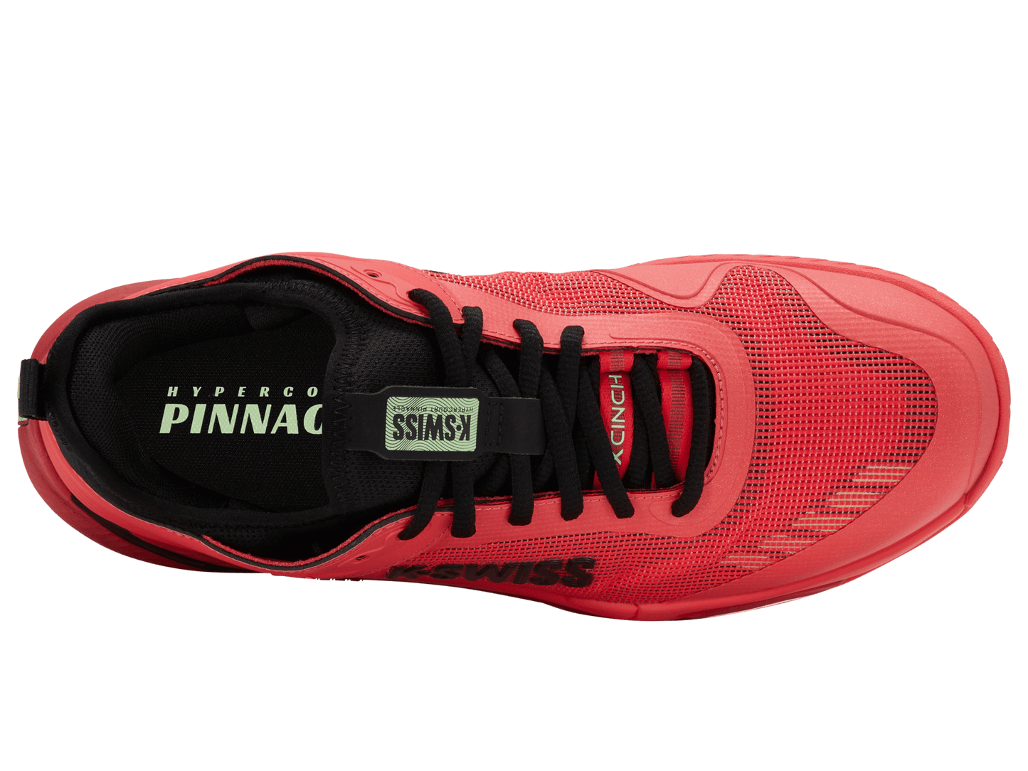 04432 - 656 - M | HYPERCOURT PINNACLE | NEON LAVA/BLACK/CHILI PEPPER - K - Swiss US - FOOTWEAR