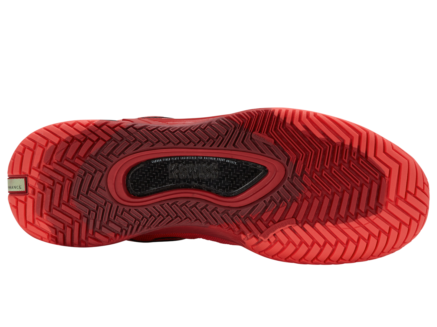 04432-656-M | HYPERCOURT PINNACLE | NEON LAVA/BLACK/CHILI PEPPER