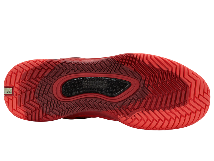 04432-656-M | HYPERCOURT PINNACLE | NEON LAVA/BLACK/CHILI PEPPER