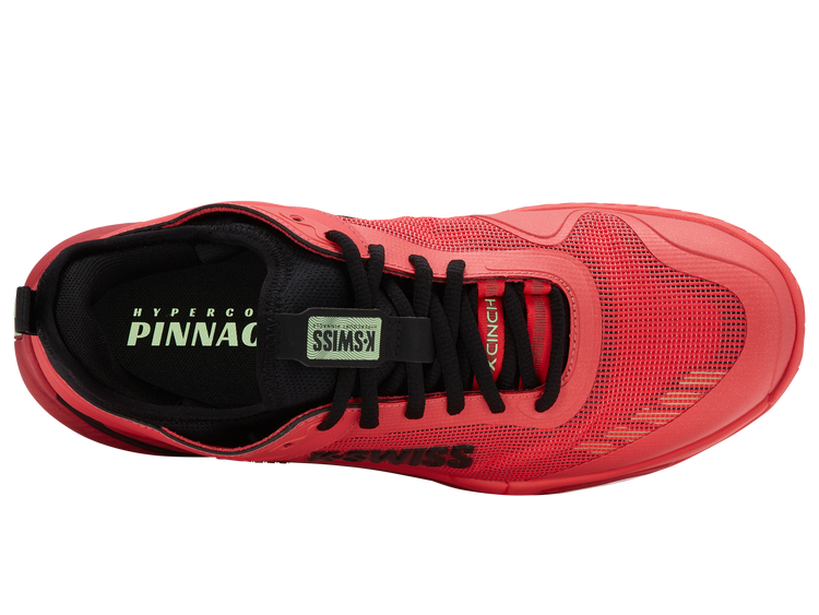 04432-656-M | HYPERCOURT PINNACLE | NEON LAVA/BLACK/CHILI PEPPER