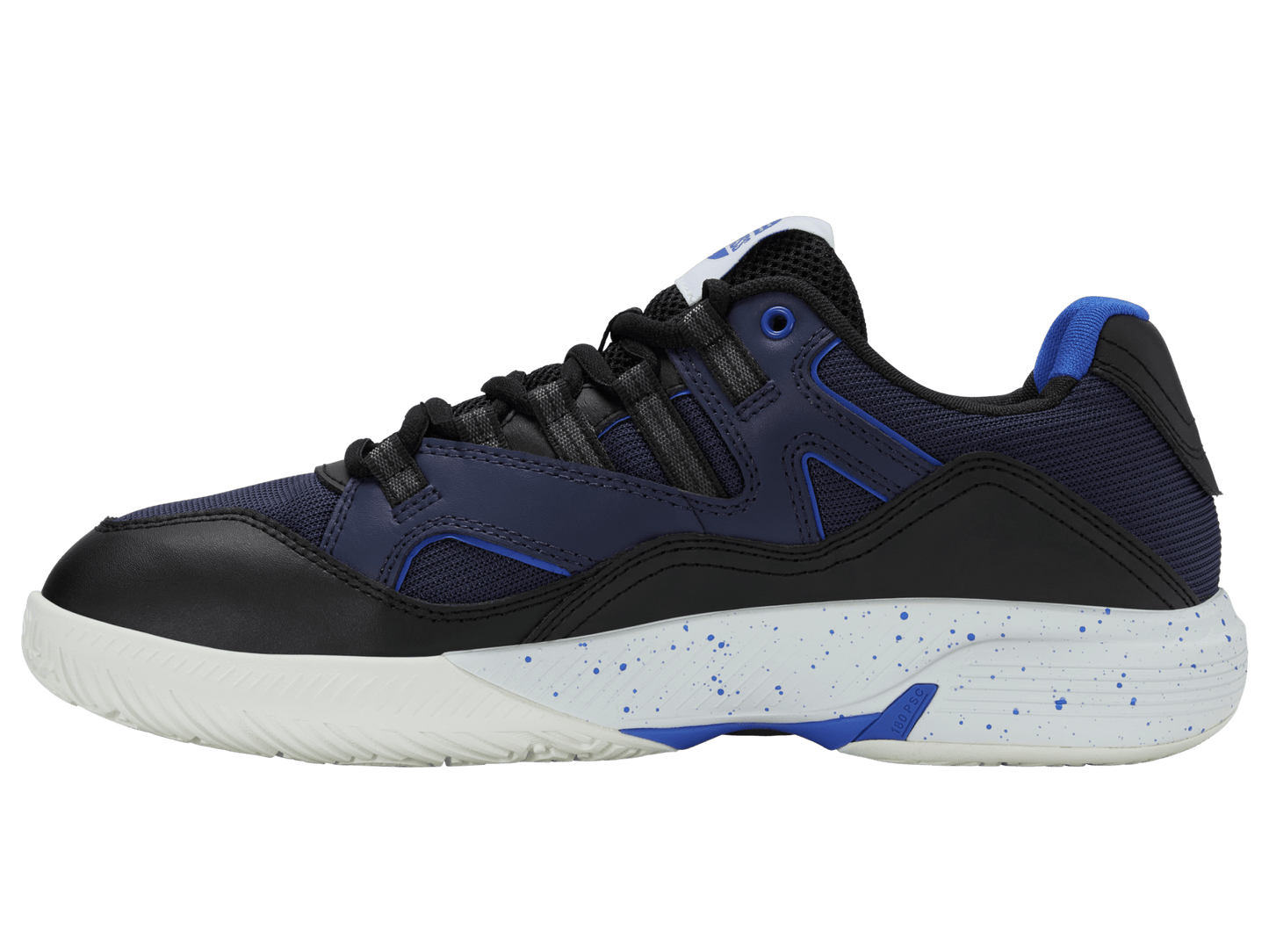 04435 - 032 - M | TURA TEAM PADEL | BLACK/NAVAL ACADEMY/DAZZLING BLUE - K - Swiss US - FOOTWEAR