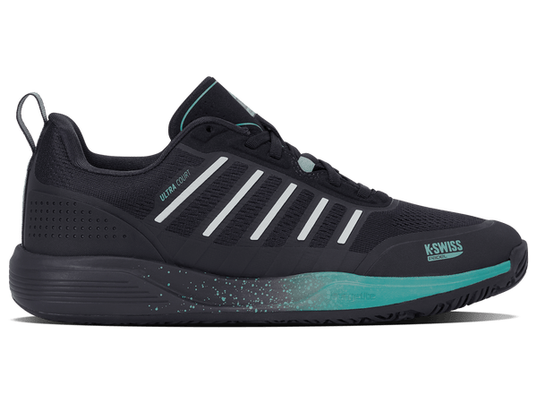 04436 - 021 - M | ULTRA COURT PADEL | CARBON/BALTIC/GLACIER GRAY - K - Swiss US - FOOTWEAR