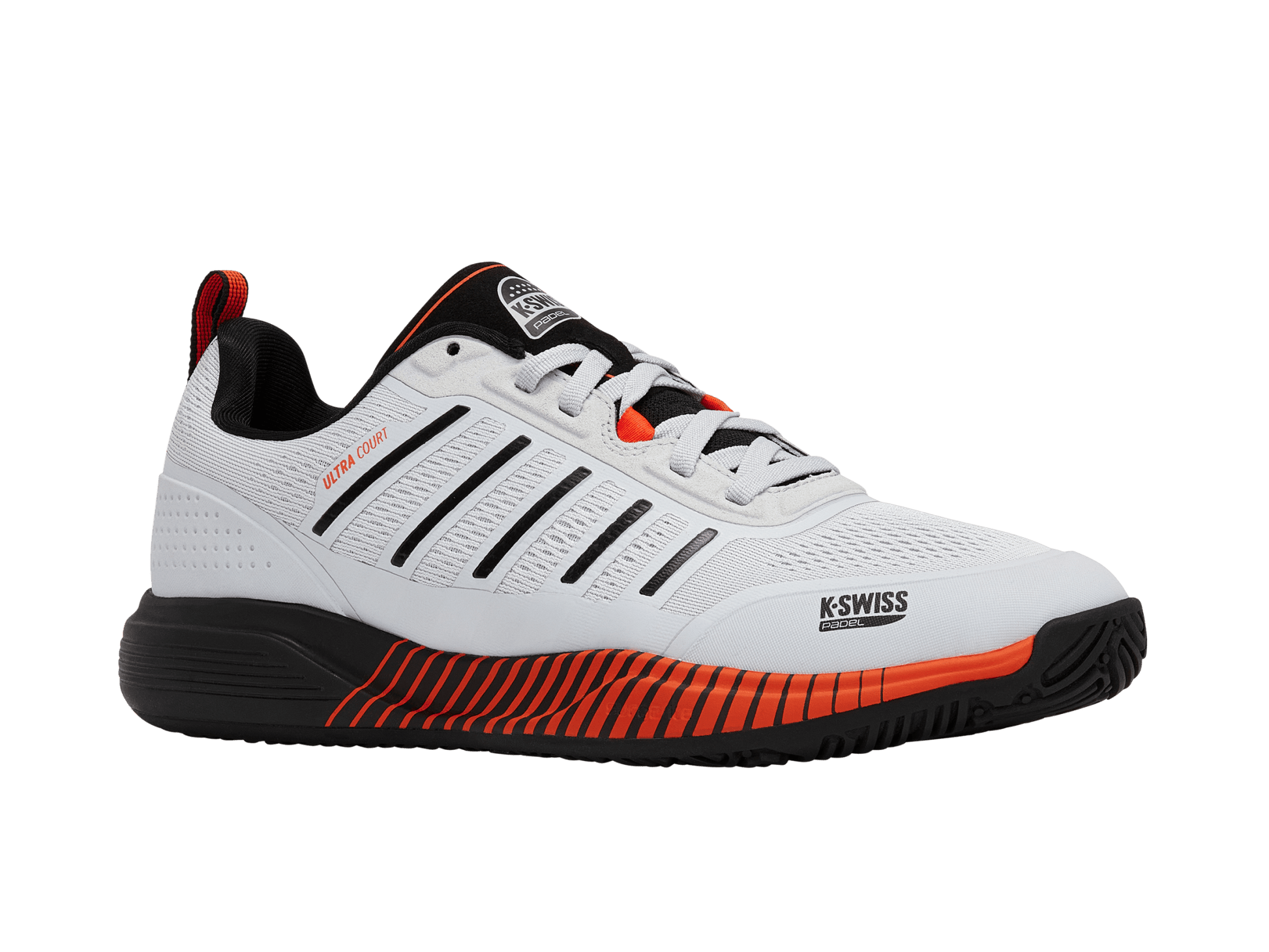 04436 - 075 - M | ULTRA COURT PADEL | MICRO CHIP/BLACK/NEON LAVA - K - Swiss US - FOOTWEAR