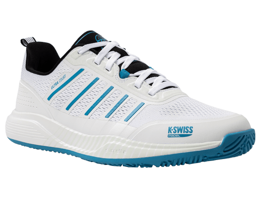 04436 - 967 - M | ULTRA COURT PADEL | WHITE/BLACK/BLUE MOON - K - Swiss US - FOOTWEAR