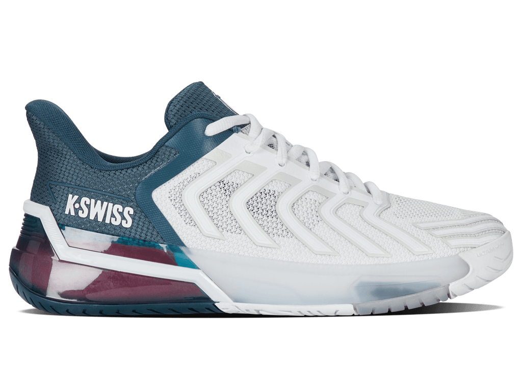 04437 - 129 - M | ULTRASHOT 4 | WHITE/STARGAZER/NEON BLAZE - K - Swiss US - FOOTWEAR