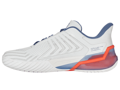 04437 - 139 - M | ULTRASHOT 4 | LUCENT WHITE/INFINITY/SCARLET IBIS - K - Swiss US - FOOTWEAR