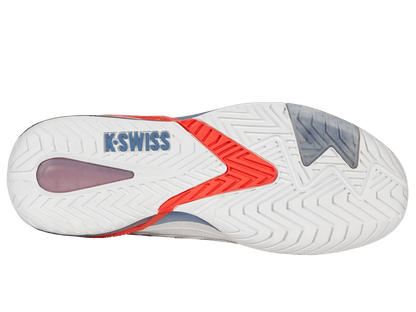 04437 - 139 - M | ULTRASHOT 4 | LUCENT WHITE/INFINITY/SCARLET IBIS - K - Swiss US - FOOTWEAR