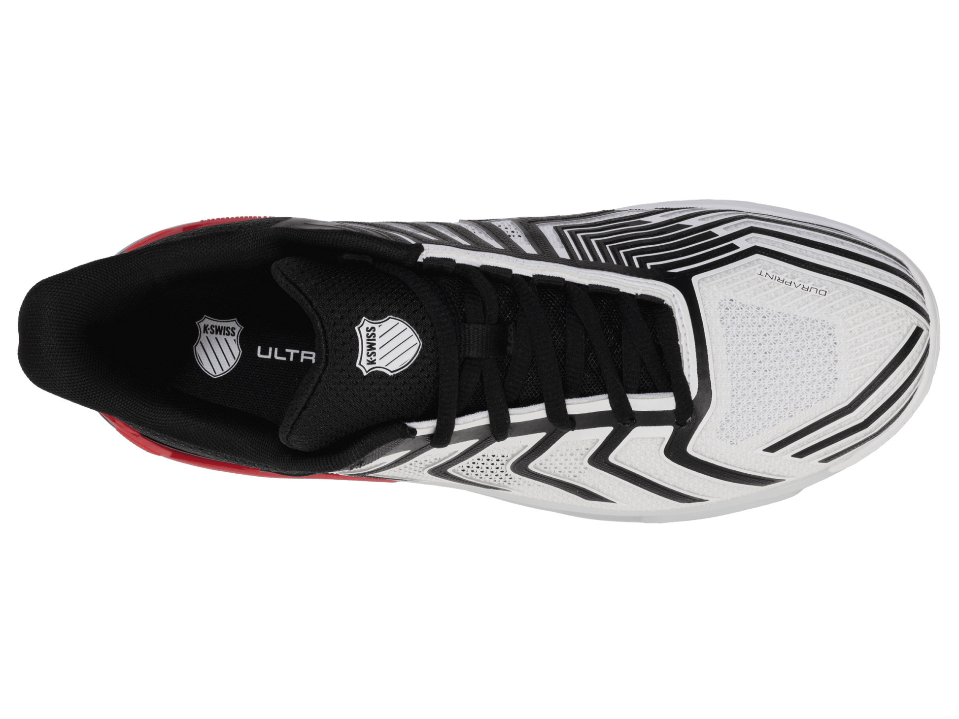 04437 - 140 - M | ULTRASHOT 4 | WHITE/BLACK/MARS RED - K - Swiss US - FOOTWEAR