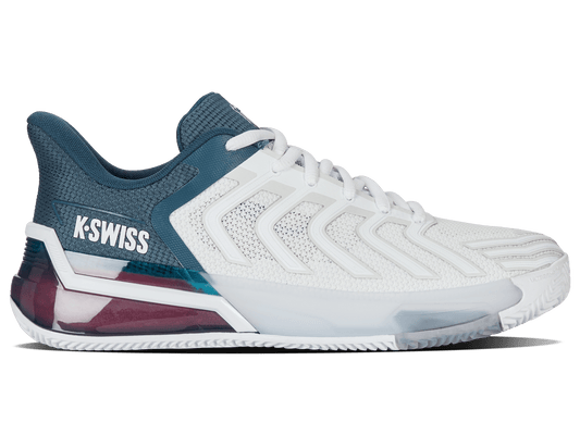 04438 - 129 - M | ULTRASHOT 4 CLAY | WHITE/STARGAZER/NEON BLAZE - K - Swiss US - FOOTWEAR
