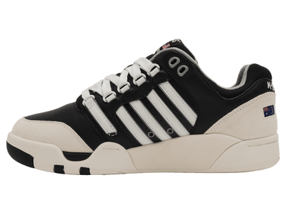 04440 - 030 - M | SI - 18 INTERNATIONAL C | BLACK/SNOW WHITE/BLANC DE BLANC - K - Swiss US - FOOTWEAR