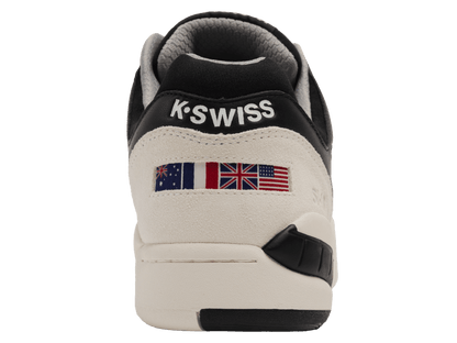 04440 - 030 - M | SI - 18 INTERNATIONAL C | BLACK/SNOW WHITE/BLANC DE BLANC - K - Swiss US - FOOTWEAR