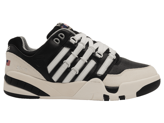 04440 - 030 - M | SI - 18 INTERNATIONAL C | BLACK/SNOW WHITE/BLANC DE BLANC - K - Swiss US - FOOTWEAR