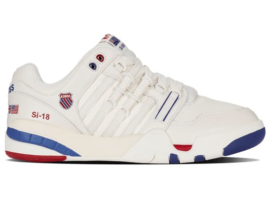 04440 - 124 - M | SI - 18 INTERNATIONAL C | BRIGHT WHITE/CLASSIC BLUE/RED - K - Swiss US - FOOTWEAR