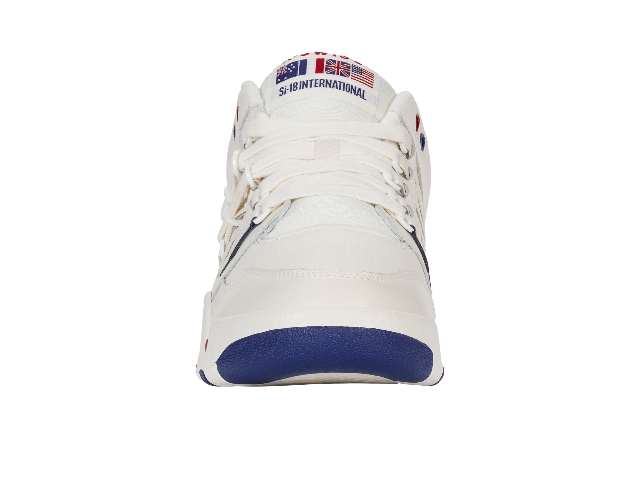 最終値下げ！　K-SWISS JOY RICH ホワイト/ブルー シューズ SI-18 PREMIER INT'L X LEADERS – K-Swiss US