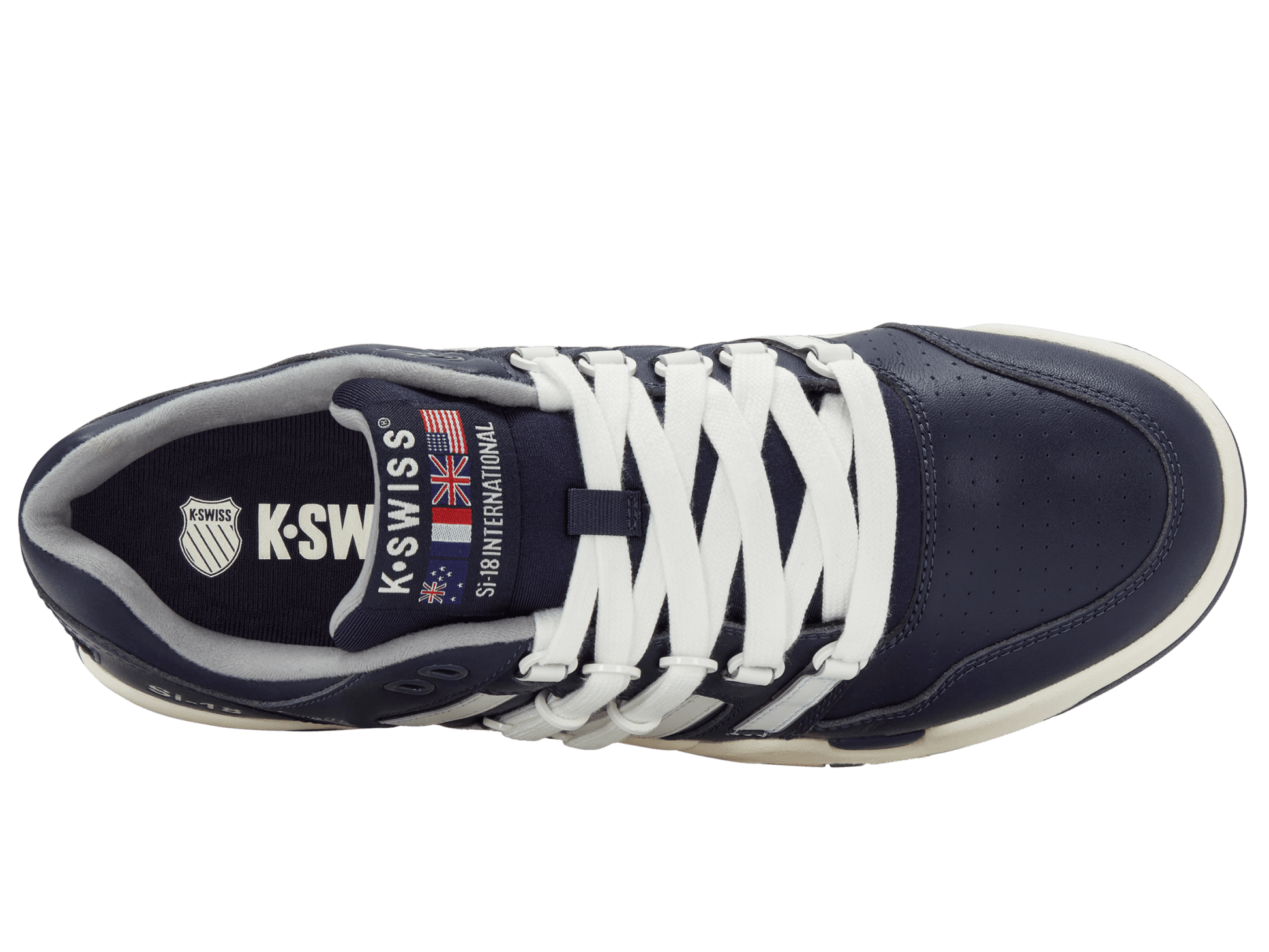 04440 - 460 - M | SI - 18 INTERNATIONAL C | NAVAL ACADEMY/SNOW WHITE/BLANC DE BLANC - K - Swiss US - FOOTWEAR