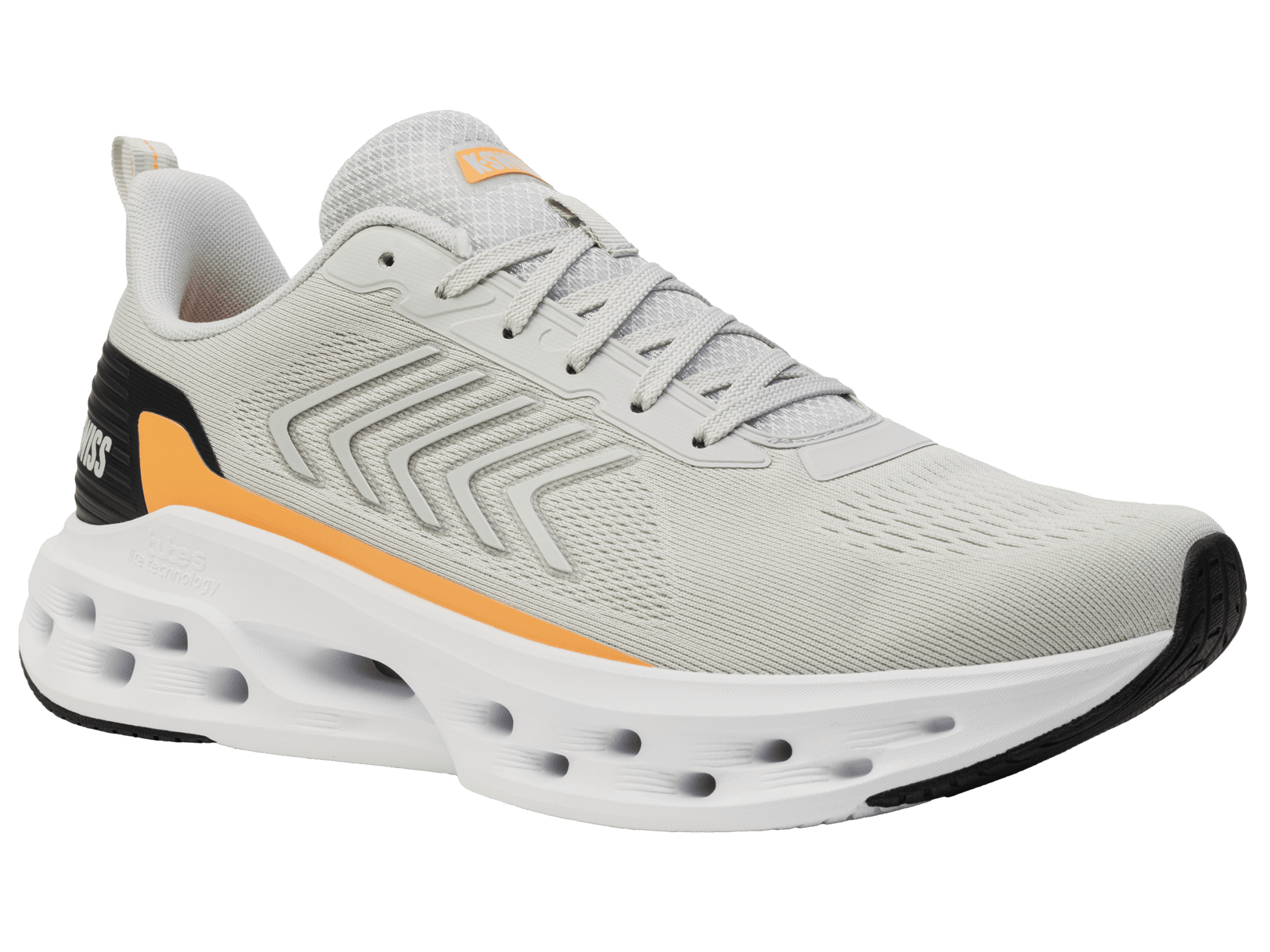 04494 - 031 - M | MELROSE TUBES LITE | GRAY/BLACK/ORANGE - K - Swiss US - FOOTWEAR