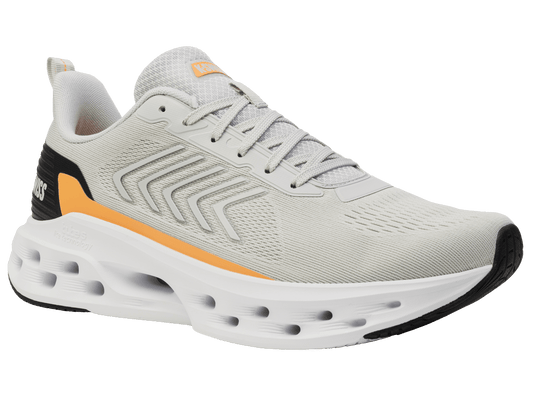 04494 - 031 - M | MELROSE TUBES LITE | GRAY/BLACK/ORANGE - K - Swiss US - FOOTWEAR