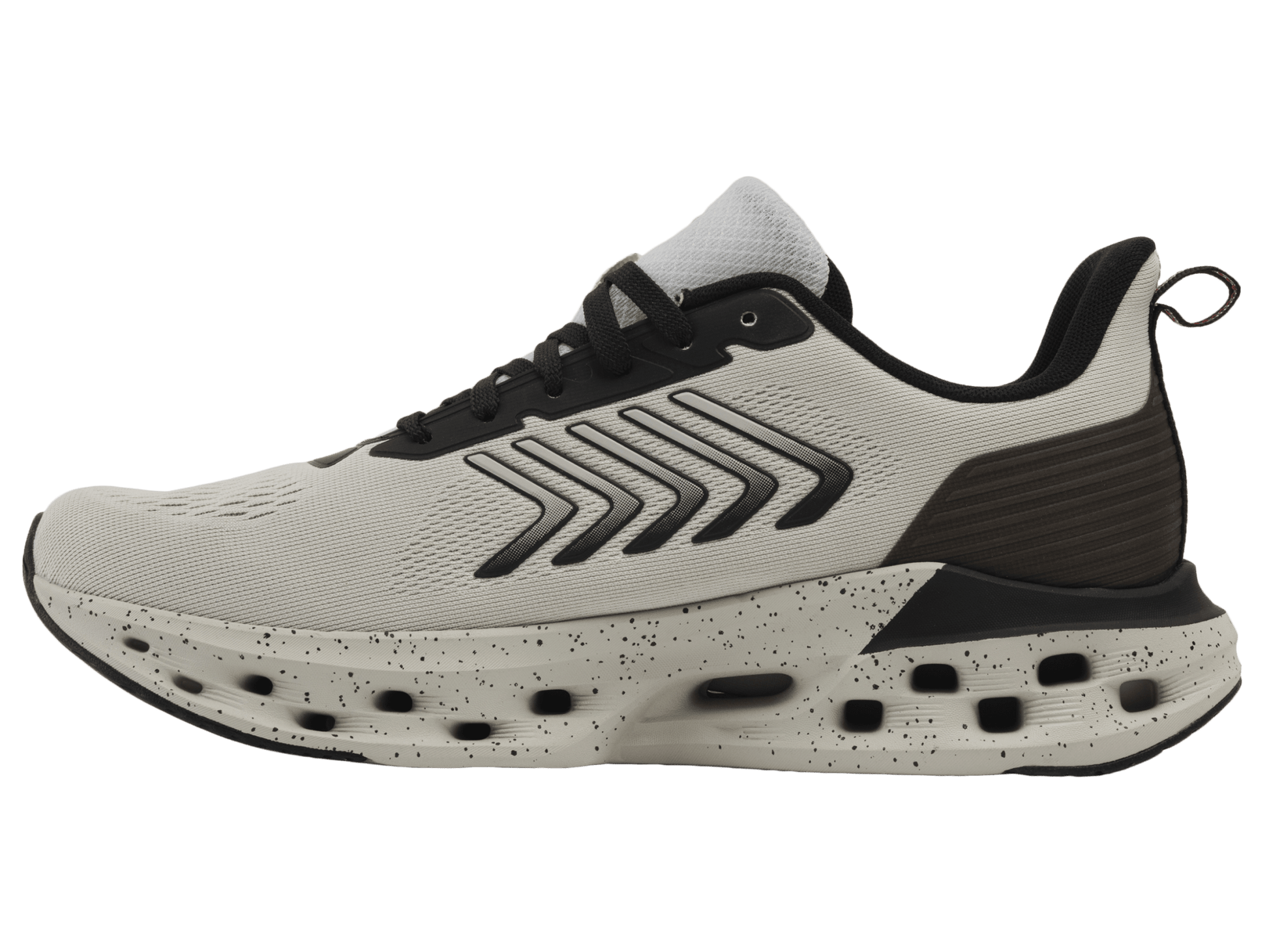 04494 - 070 - M | MELROSE TUBES LITE | OYSTER MUSHROOM/BLACK/MARS RED - K - Swiss US - FOOTWEAR
