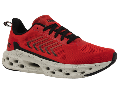 04494-072-M | MELROSE TUBES LITE | MARS RED/BLACK/OYSTER MUSHROOM