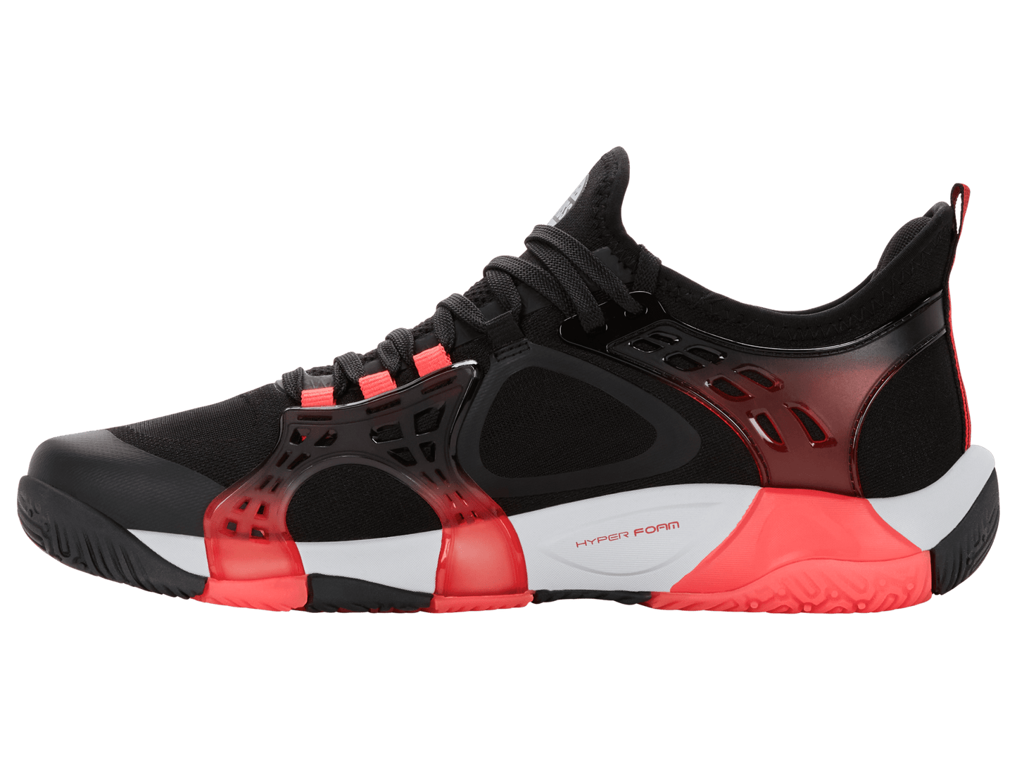 04597 - 074 - M | K - FRAME PADEL | BLACK/MICRO CHIP/NEON LAVA - K - Swiss US - FOOTWEAR