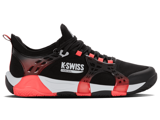 04597 - 074 - M | K - FRAME PADEL | BLACK/MICRO CHIP/NEON LAVA - K - Swiss US - FOOTWEAR