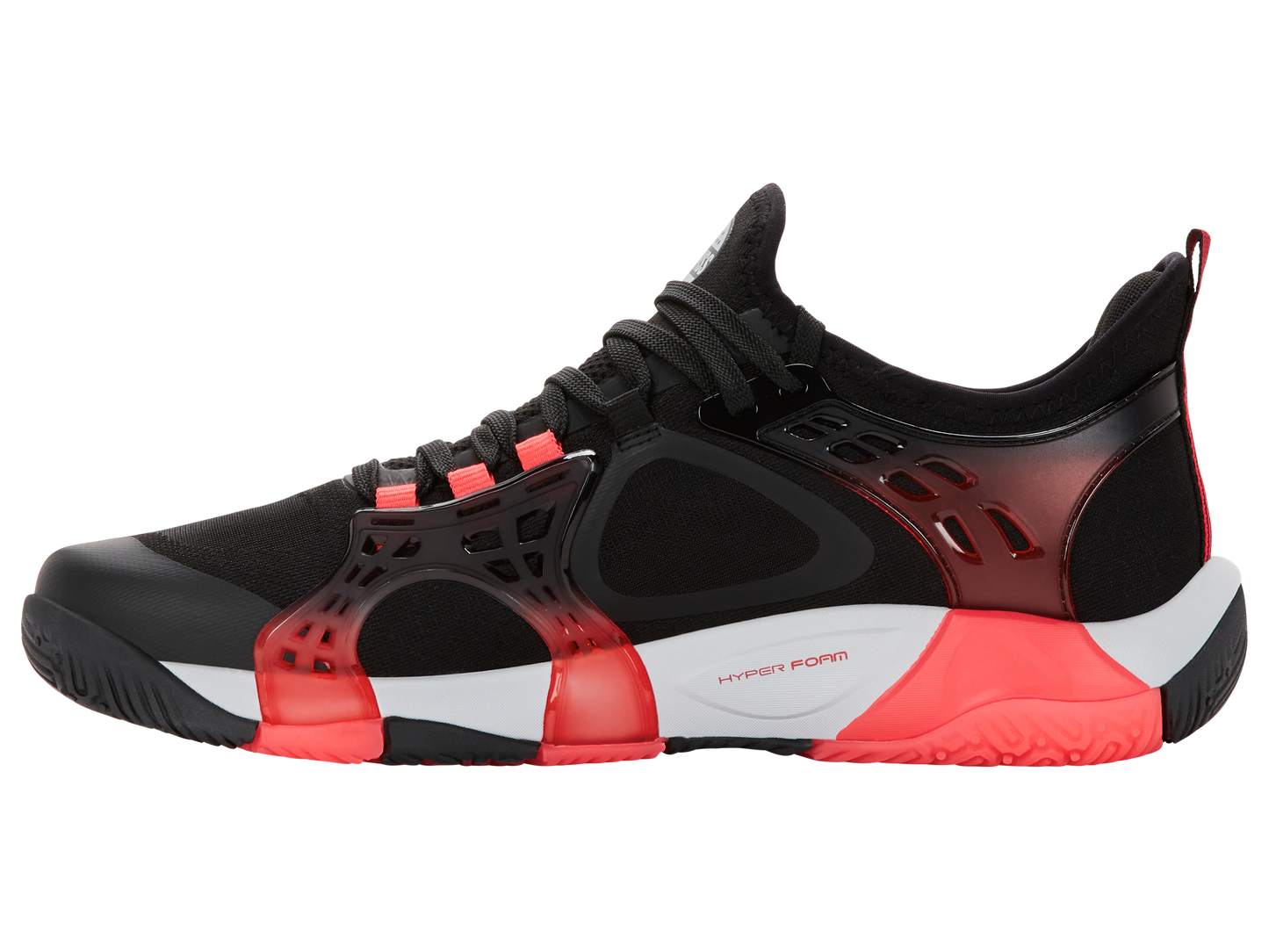 04597-074-M | K-FRAME PADEL | BLACK/MICRO CHIP/NEON LAVA