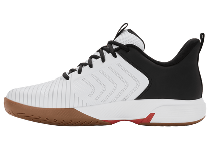 04602 - 153 - M | ULTRASHOT LIGHT INDOOR | WHITE/BLACK/HIGH RISK RED - K - Swiss US - FOOTWEAR