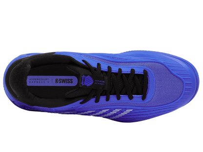 04604 - 416 - M | HYPERCOURT EXPRESS 3 CLAY | DAZZLING BLUE/BLACK/WHITE - K - Swiss US - FOOTWEAR