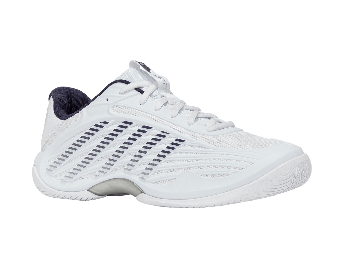 04605-161-W | HYPERCOURT EXPRESS 3 2E | WHITE/PEACOAT/SILVER - K