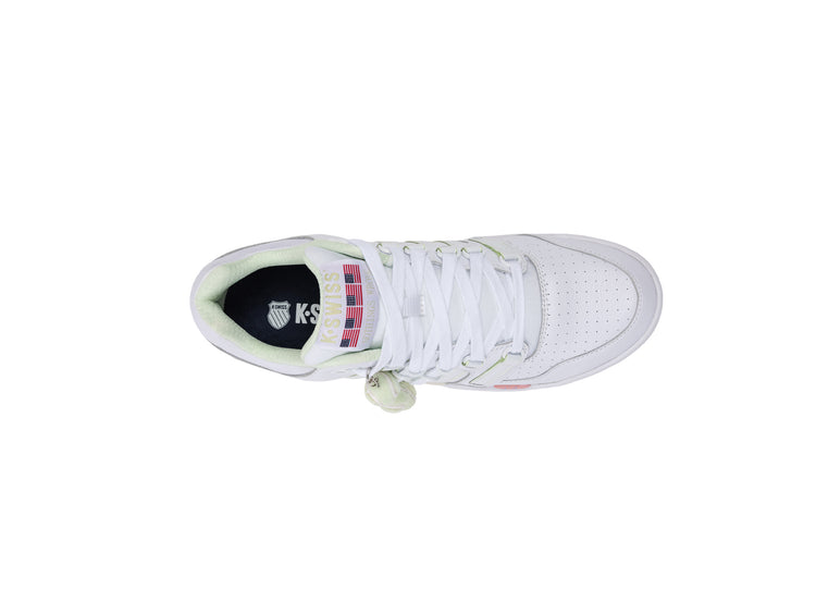 04731-173-M | SI-18 INTERNATIONAL C X BROCK | WHITE/PINK LEMONADE/TENNIS BALL/COURT/EGRET