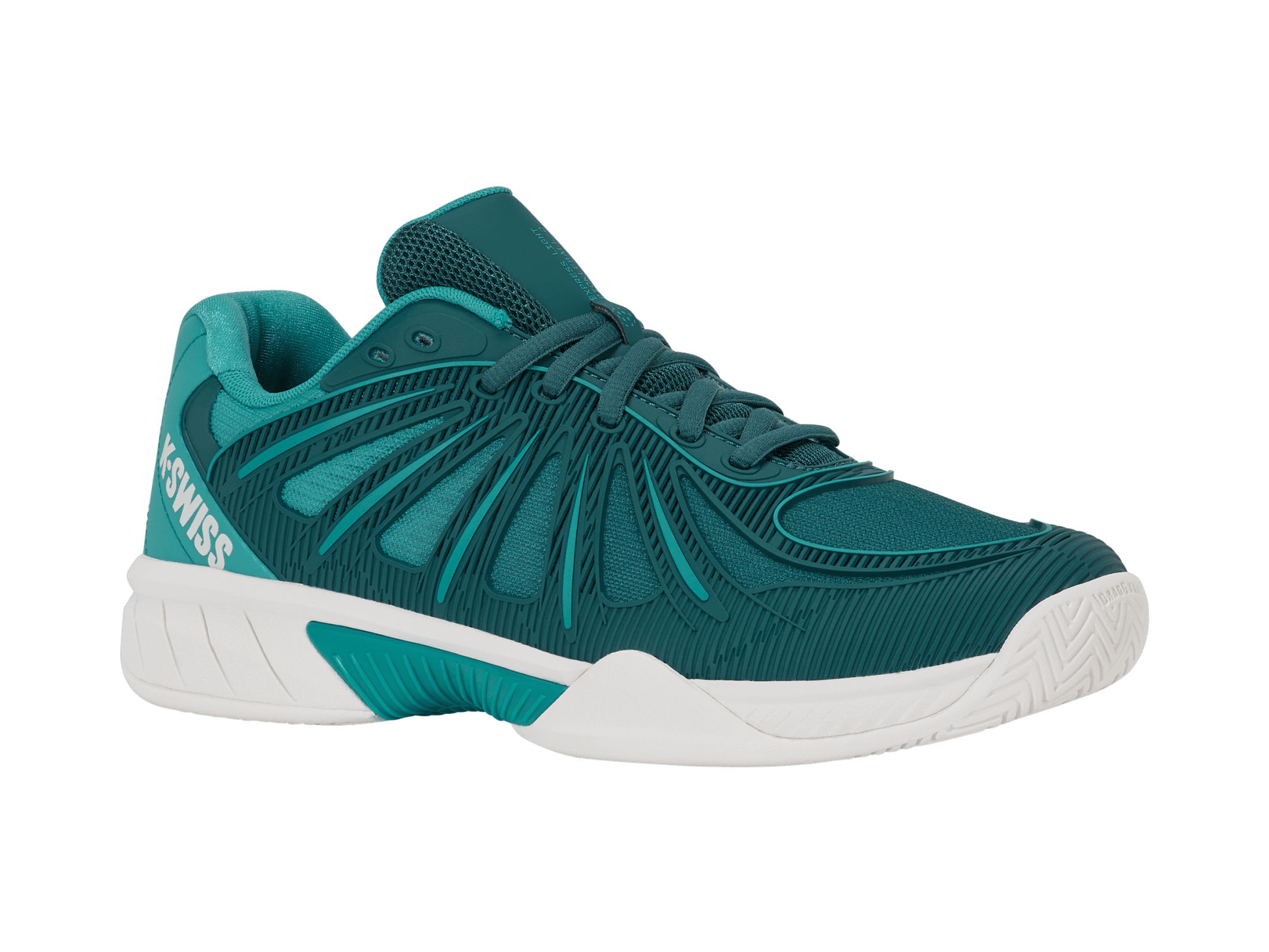 04902 - 407 - M | EXPRESS LIGHT PICKLEBALL 2 | MEDITERRANEA/BLANC DE BLANC/BALTIC - K - Swiss US - FOOTWEAR