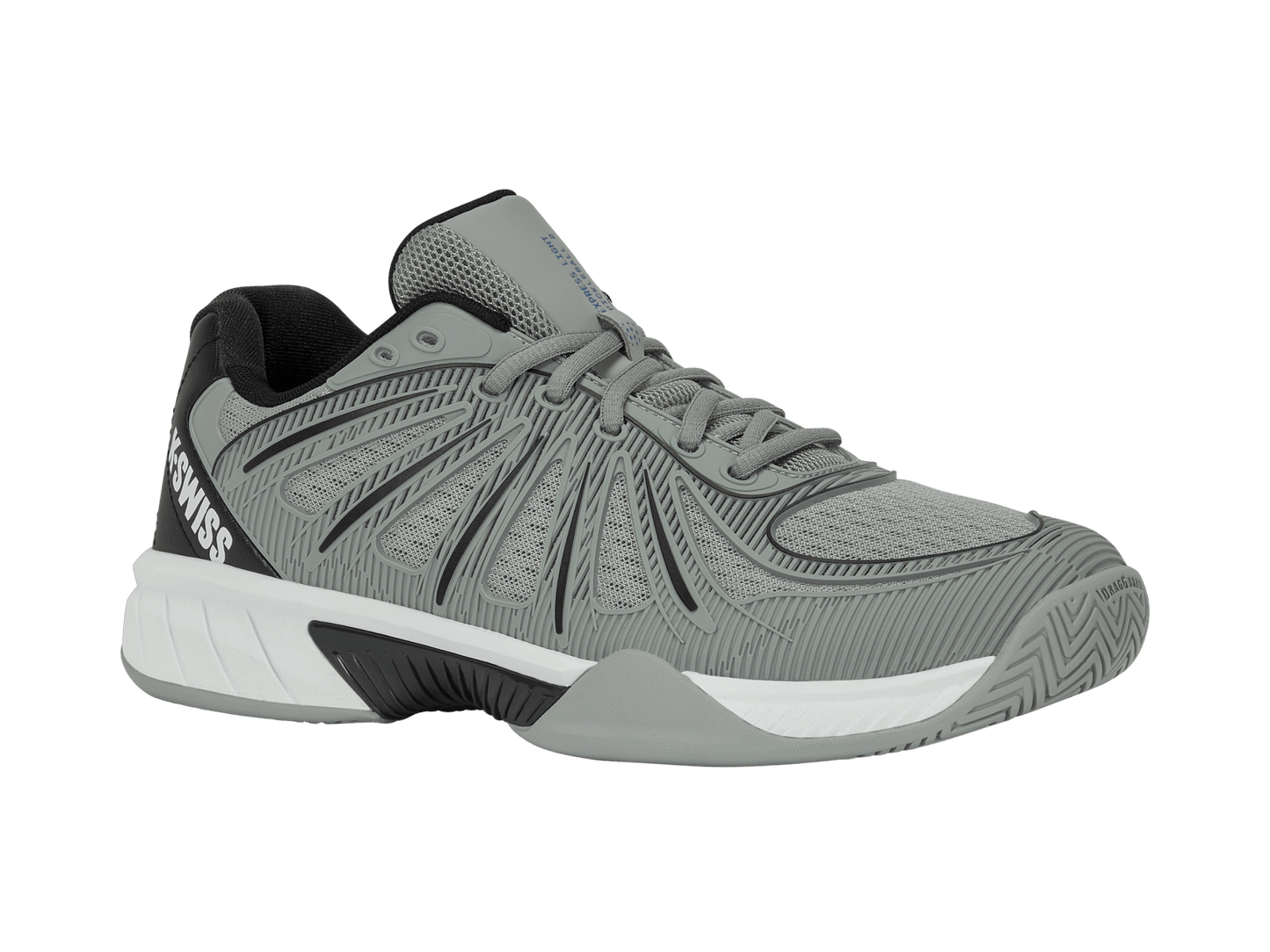 04903-074-W | EXPRESS LIGHT PICKLEBALL 2 2E | ULTIMATE GRAY/WHITE/BLACK - K-Swiss US - FOOTWEAR