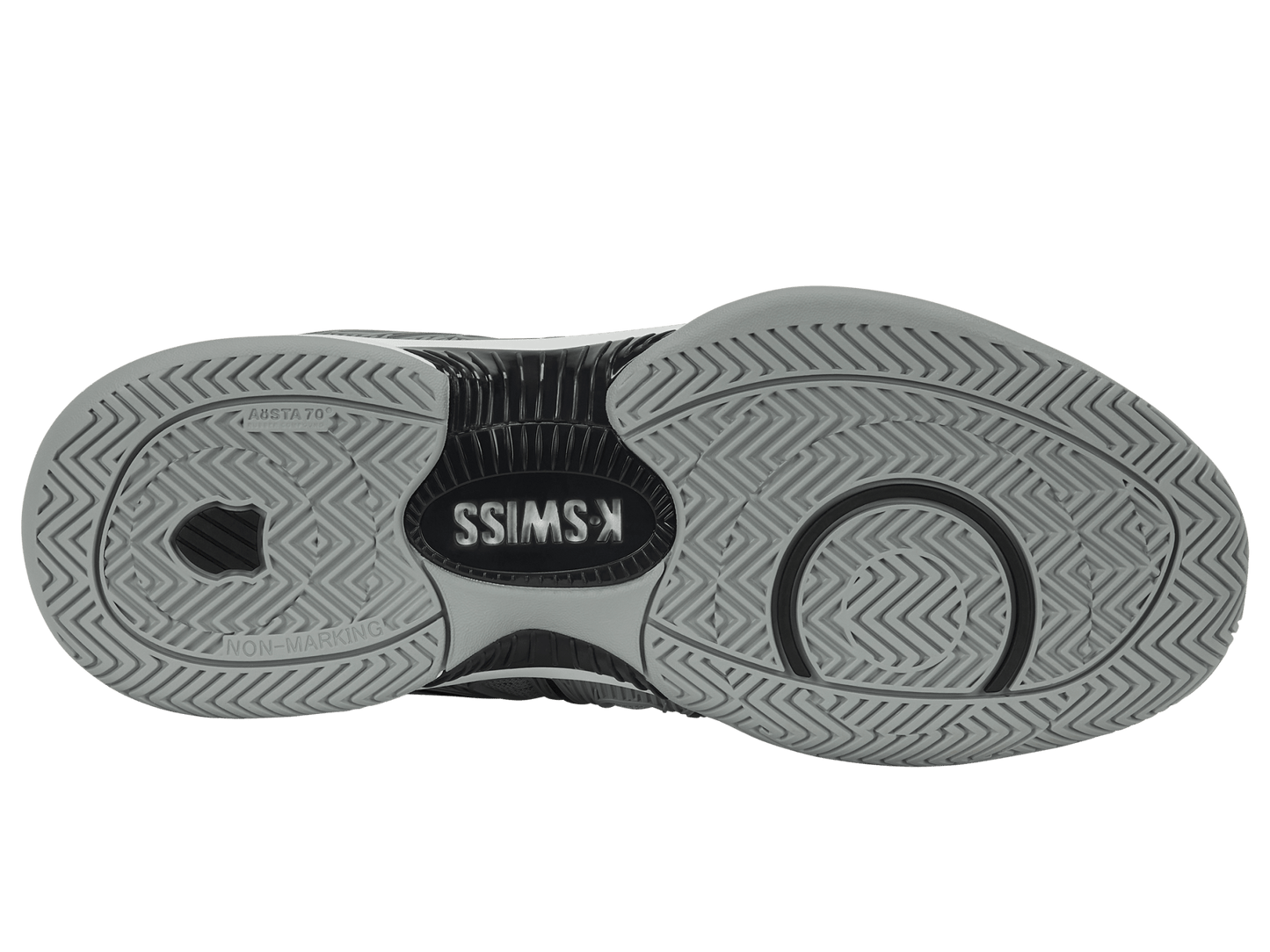 04903-074-W | EXPRESS LIGHT PICKLEBALL 2 2E | ULTIMATE GRAY/WHITE/BLACK - K-Swiss US - FOOTWEAR
