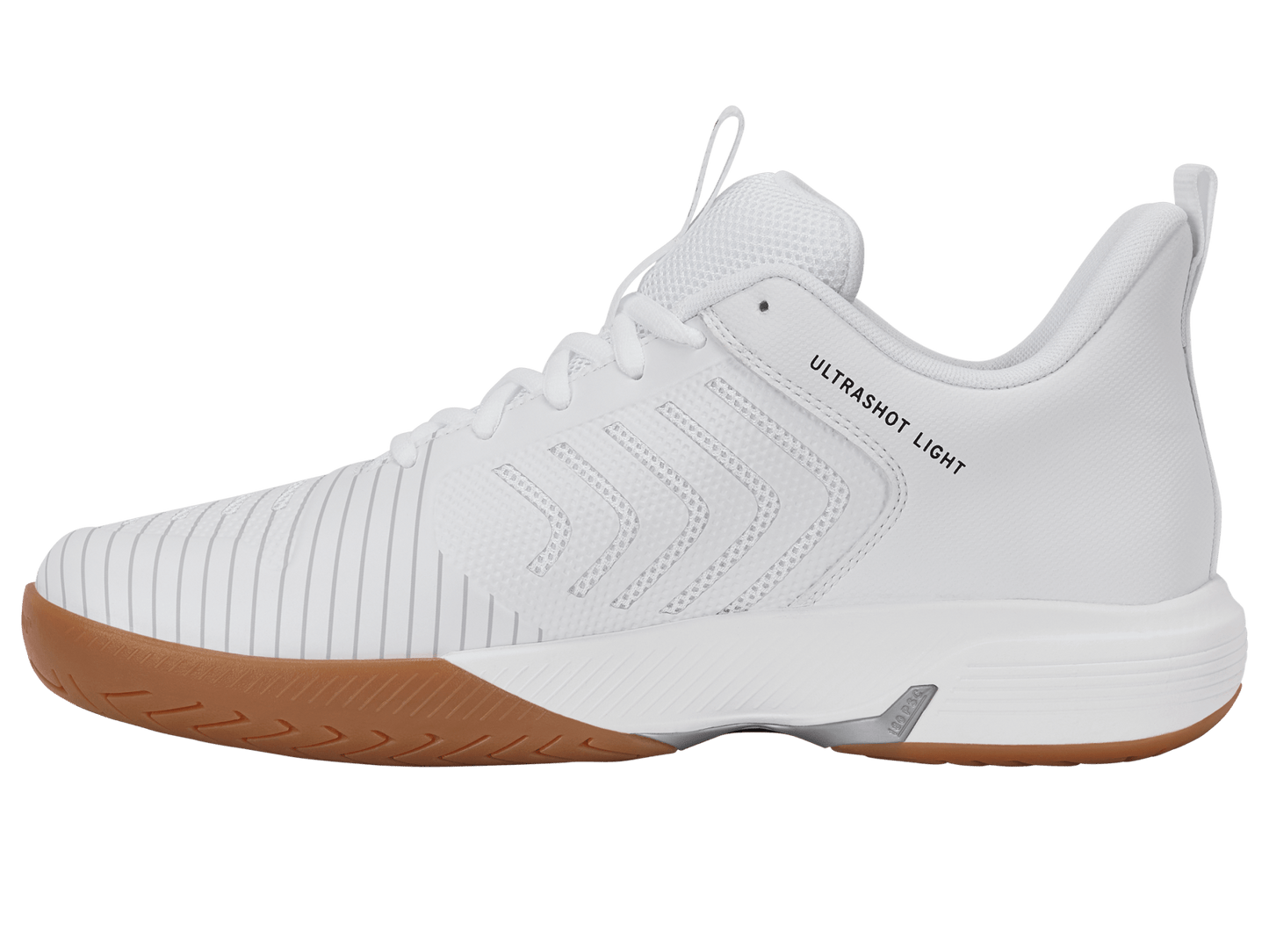04907 - 100 - M | ULTRASHOT LIGHT INDOOR | WHITE/BLACK/SILVER - K - Swiss US - FOOTWEAR