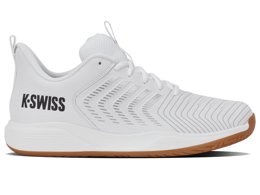 04907 - 100 - M | ULTRASHOT LIGHT INDOOR | WHITE/BLACK/SILVER - K - Swiss US - FOOTWEAR