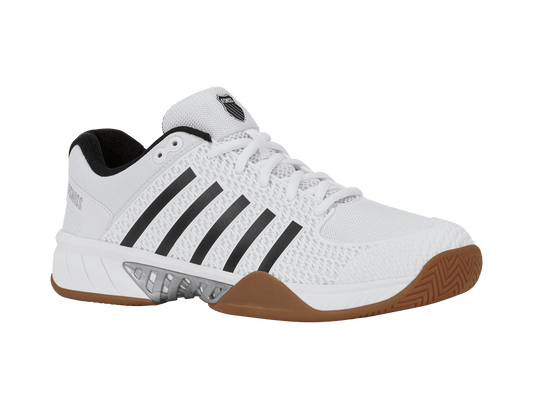 04933 - 100 - M | EXPRESS LIGHT INDOOR | WHITE/BLACK/SILVER - K - Swiss US - FOOTWEAR