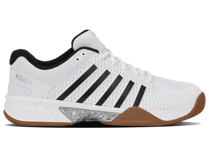 04933 - 100 - M | EXPRESS LIGHT INDOOR | WHITE/BLACK/SILVER - K - Swiss US - FOOTWEAR