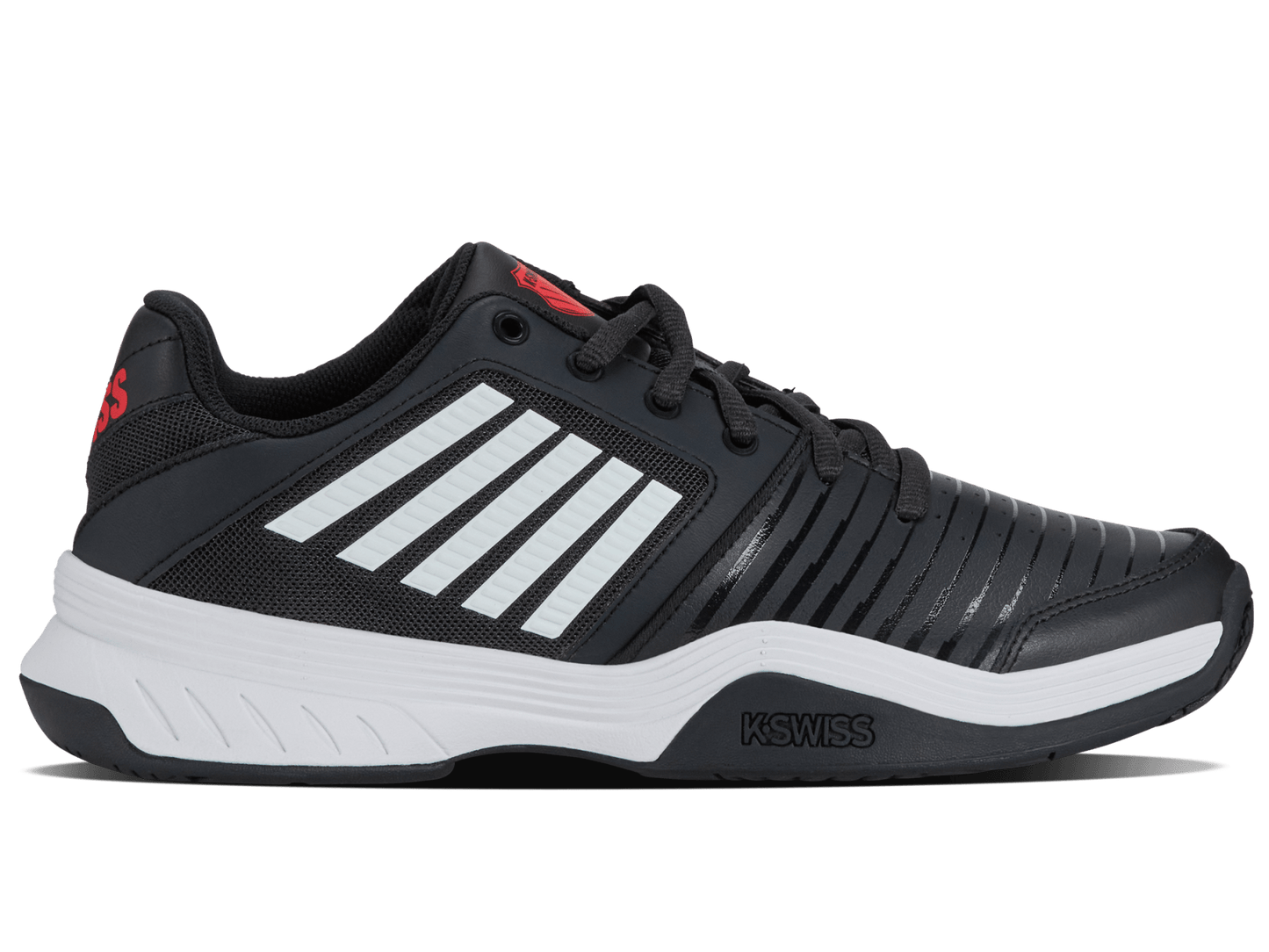 05443 - 017 - M | COURT EXPRESS | STRETCH LIMO/WHITE/HIGH RISK RED - K - Swiss US - FOOTWEAR