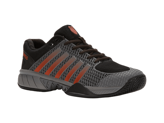06563 - 052 - M | EXPRESS LIGHT PICKLEBALL | STEEL GRAY/JET BLACK/SPICY ORANGE - K - Swiss US - FOOTWEAR