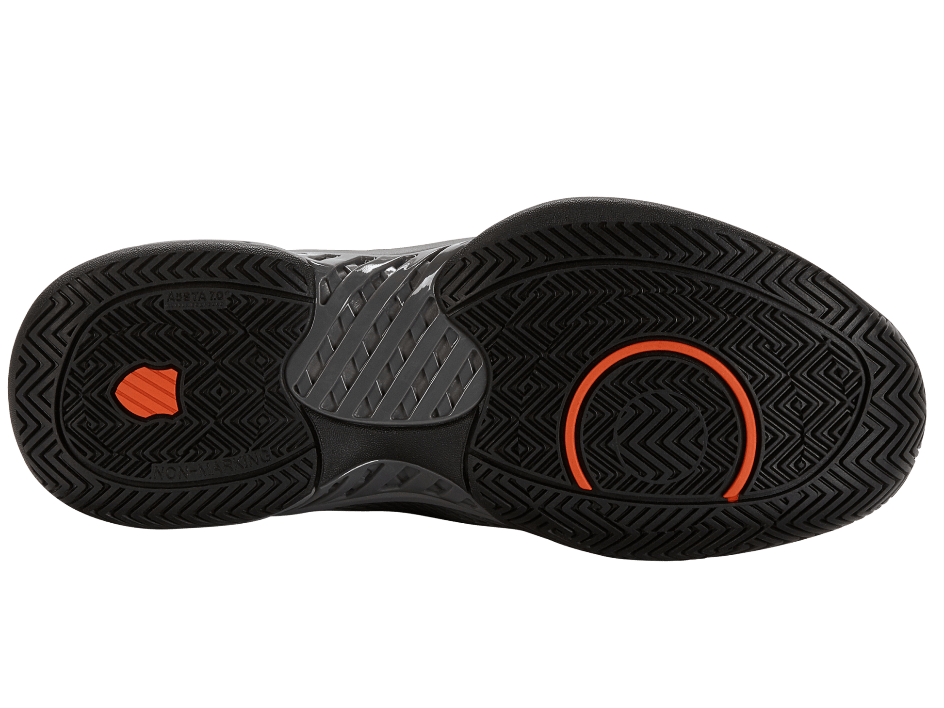 06563 - 052 - M | EXPRESS LIGHT PICKLEBALL | STEEL GRAY/JET BLACK/SPICY ORANGE - K - Swiss US - FOOTWEAR