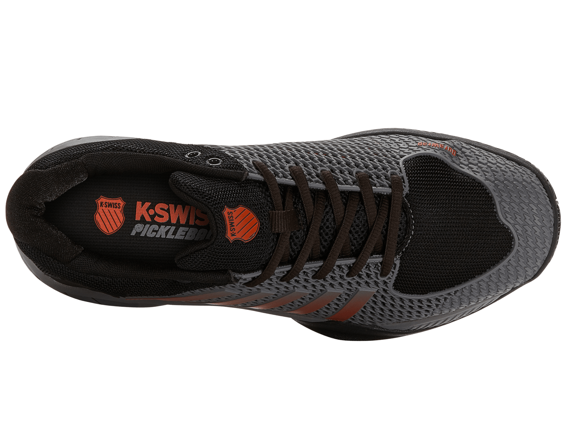 06563 - 052 - M | EXPRESS LIGHT PICKLEBALL | STEEL GRAY/JET BLACK/SPICY ORANGE - K - Swiss US - FOOTWEAR