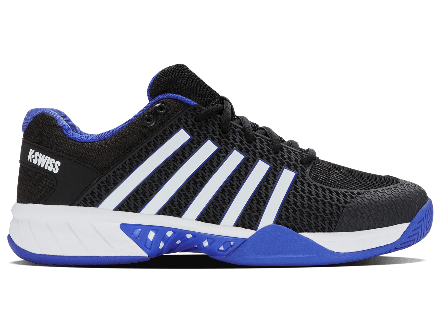 06563 - 072 - M | EXPRESS LIGHT PICKLEBALL | BLACK/WHITE/DAZZLING BLUE - K - Swiss US - FOOTWEAR