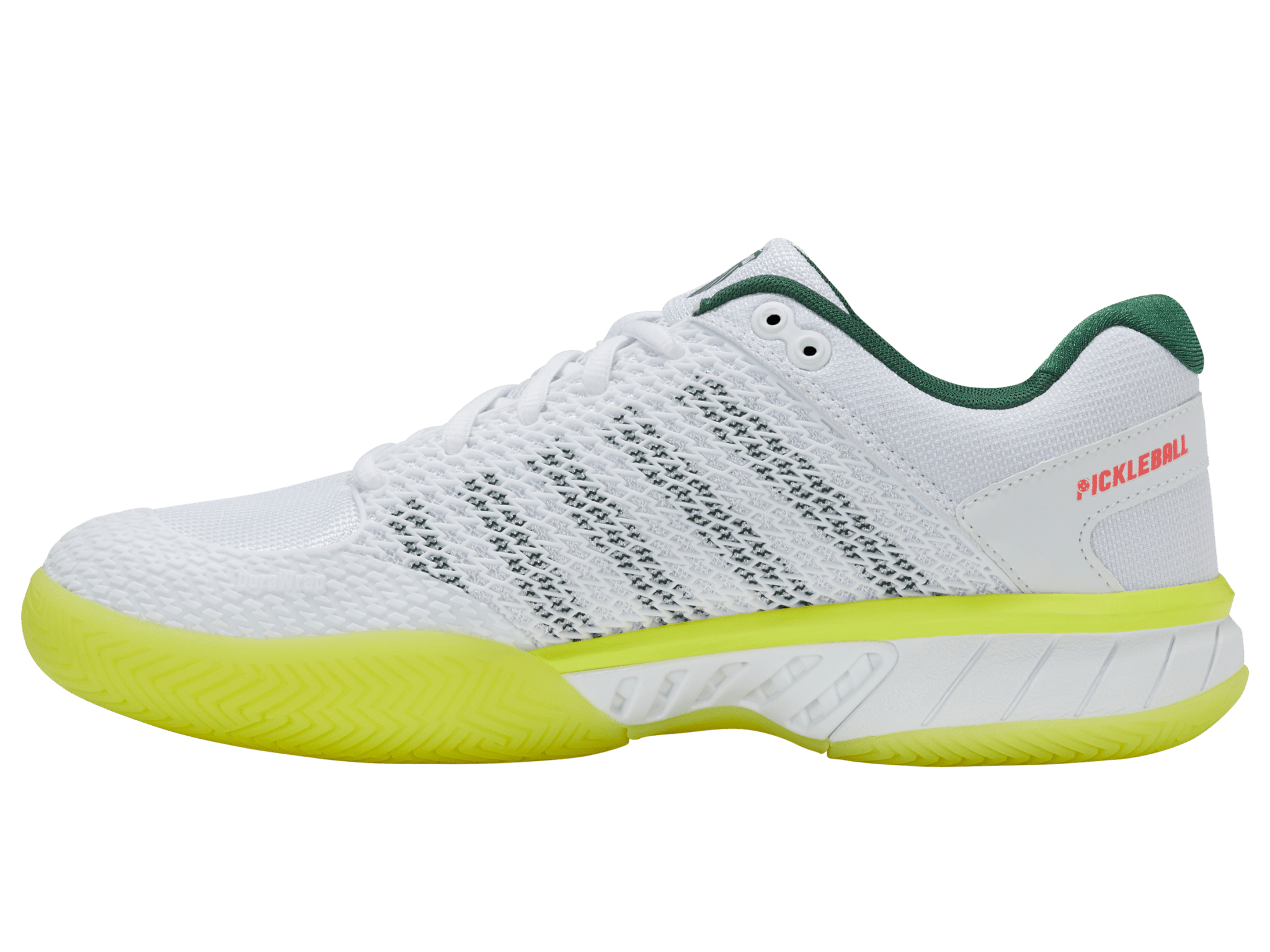 06563-121-M | EXPRESS LIGHT PICKLEBALL | WHITE/NEON LIME/EDEN - K