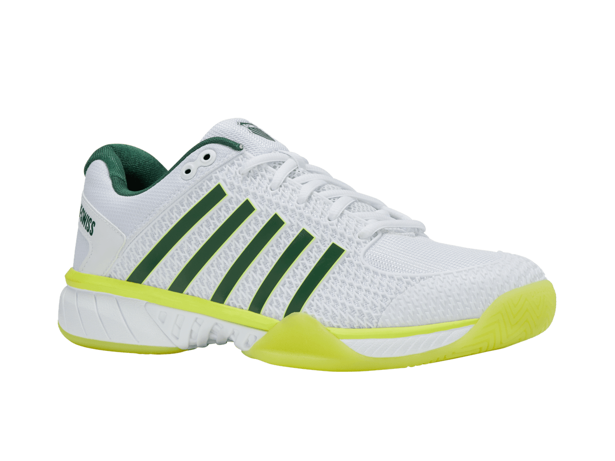 06563-121-M | EXPRESS LIGHT PICKLEBALL | WHITE/NEON LIME/EDEN - K