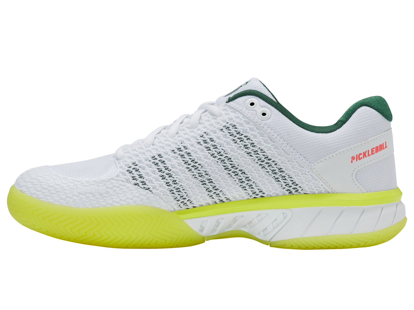 06563-121-M | EXPRESS LIGHT PICKLEBALL | WHITE/NEON LIME/EDEN