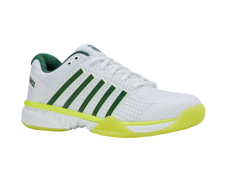 06563-121-M | EXPRESS LIGHT PICKLEBALL | WHITE/NEON LIME/EDEN
