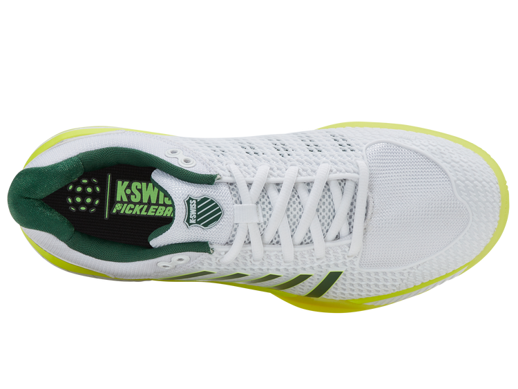 06563-121-M | EXPRESS LIGHT PICKLEBALL | WHITE/NEON LIME/EDEN